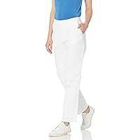 Amazon Essentials Women's Curvy Straight-Fit Stretch Twill Chino Pant