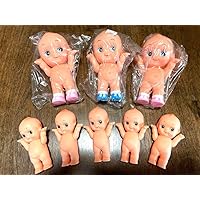 Kewpie Doll Set of 3 with Shoes and 5 Mini