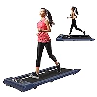 Exerpeutic Heavy-Duty Walking/Jogging Exercise Treadmill - Home Gym Workout Equipment - Foldable Underdesk Design - 400 Lb. Capacity