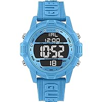 GUESS 48mm Silicone Digital Watch