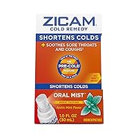 Cold Remedy Zinc Arctic Mint Oral Mist, 1 Ounce