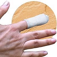 MediMitt FingerMitt Non Adhesive Fingertip and Full Coverage Bandages with Fastening Strap (Medium (10 Pack))