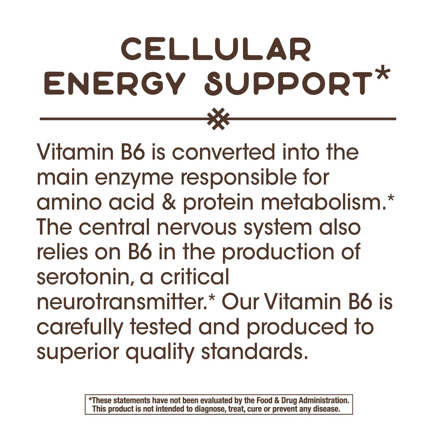 Nature's Way Vitamin B-6, 50 mg per serving