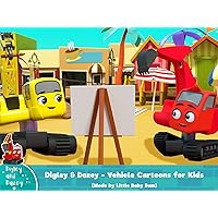 Digley & Dazey - Vehicle Cartoons for Kids (Made by Little Baby Bum)