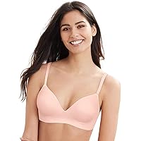 Hanes Ultimate Wireless Bra, Full-Coverage No-Dig Bra, Our Best T-Shirt Bra, Convertible Wirefree Bra with Foam Cups