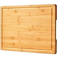 Bamboo Cutting Board for Kitchen, 18