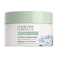 Physicians Formula Organic Face Cream Formula Organic Wear Natural Rejuvenating Face Cream,Lifting And Glowing Mask,Anti-Aging Face Moisturize,Reduce wrinkles,Firm And Brighten