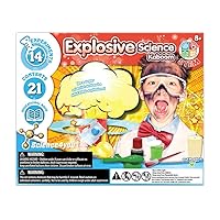 PlayMonster Science4you — Kaboom-Explosive Science — 14 Explosive Experiments About Chemistry — Fun, Education Activity — for Kids Ages 8+