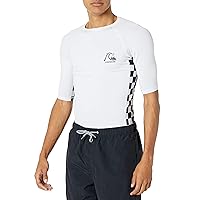 Quiksilver Men's Standard Check This Short Sleeve UPF 50+ Sun Protection