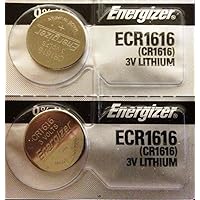 Energizer CR1616 Lithium 3V Coin Cell Battery (2 PCS)