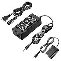 Gonine AC-PW20 ZV-E10 Continuous Power Supply A6400 NP-FW50 Dummy Battery ACPW20 AC Adapter Kit for Sony Alpha A6000 A5100 A6100 A6300 A6500 A7 A7II A7S A7SII RX10 II IV Cameras.