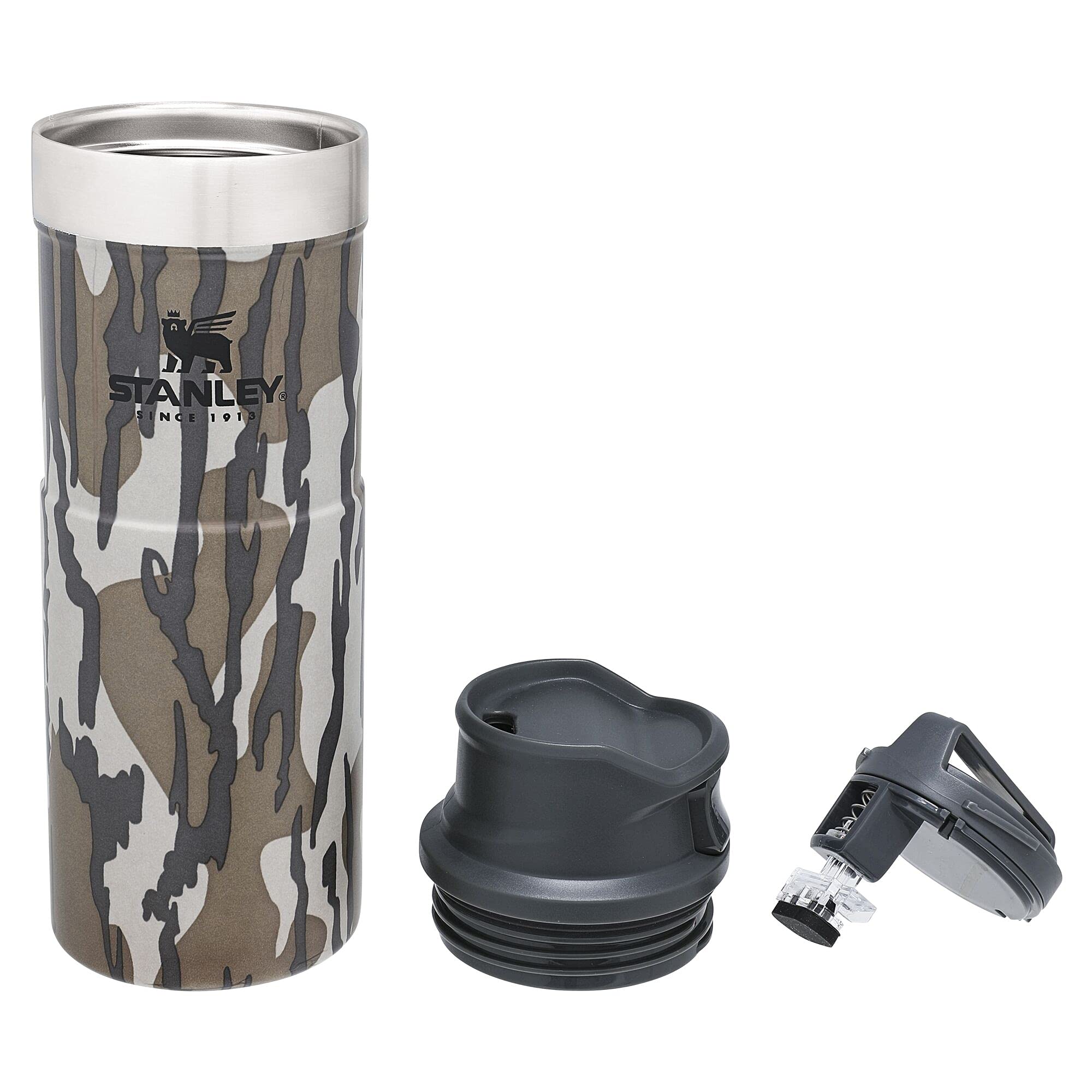 Stanley Classic Trigger Action Travel Mug 16 oz & 20 oz –Leak Proof + Packable Hot & Cold Thermos – Double Wall Vacuum Insulated Tumbler for Coffee, Tea & Drinks – BPA Free Stainless-Steel Travel Cup