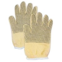 MAGID KVC100 Heat and Cut Resistant Knit Glove, 6, Yellow, Large (Pack of 12)