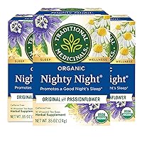 Traditional Medicinal's Nighty Night Herb Tea, 16 Count (Pack of 3)