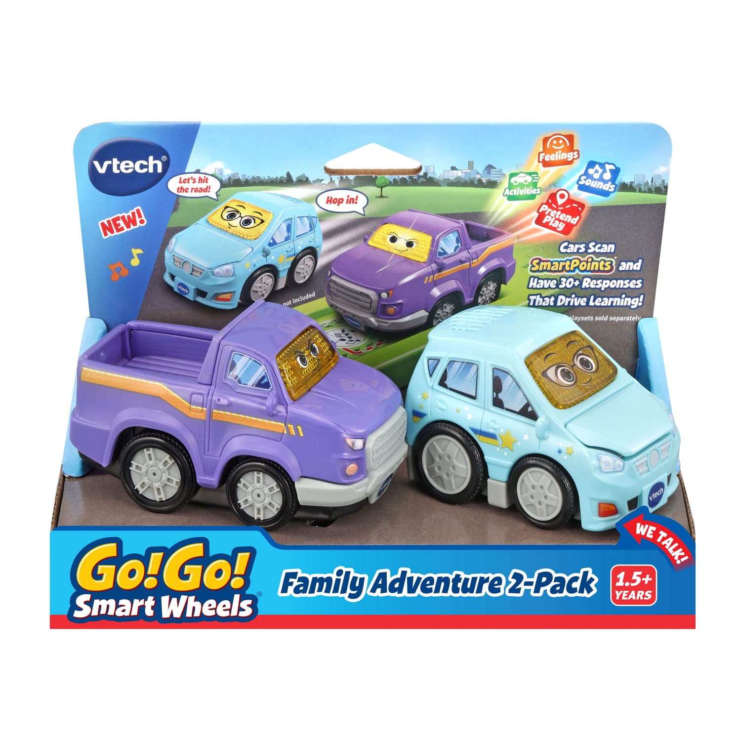 VTech Go! Go! Smart Wheels Family Adventure 2-Pack