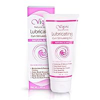 VIGINI 100% Natural Actives Lubricating Lube Gel Jelly for Women,Vaginal Moisturizer Water Based Gel,No Added Color for Itching Dryness. Can he Used with Vaginal Itching Cream 100G