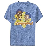 Nickelodeon Bubble Guppies Gil and Goby Awesome Boys Short Sleeve Tee Shirt