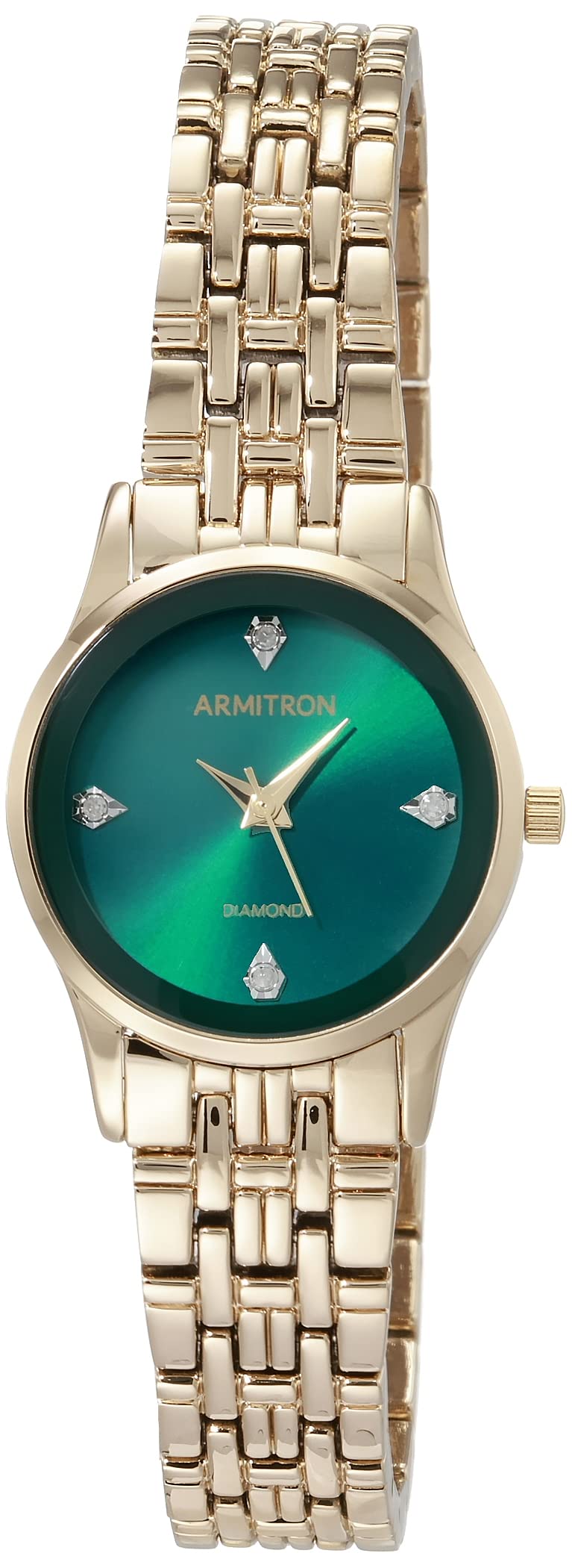 Armitron Women's Genuine Crystal Accented Bracelet Watch