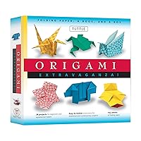 Origami Extravaganza! Folding Paper, a Book, and a Box: Origami Kit Includes Origami Book, 38 Fun Projects and 162 Origami Papers: Great for Both Kids and Adults Origami Extravaganza! Folding Paper, a Book, and a Box: Origami Kit Includes Origami Book, 38 Fun Projects and 162 Origami Papers: Great for Both Kids and Adults Paperback Kindle