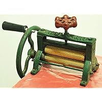 Vintage Dry Squid Orange Sugar Cane Mill Juicer Cast Iron Hand Press Brass DHL, Multi