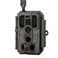 S950 4G LTE Cellular Trail Camera, 32MP HD Game Camera with Clear 100ft No Glow Night Vision, Sends Picture to Cell Phone App
