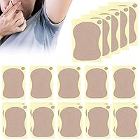 Armpit Sweat Pads 20Pcs Underarm Sweat Pads Invisible Cotton Disposable No Odor Armpit Sweat Absorption Stopper for Women and Men Underarm Sweat Pads