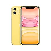 iPhone 11 [64GB, Yellow] + Carrier Subscription [Cricket Wireless]