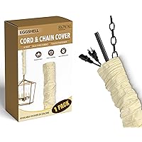 Royal Designs, Inc. CC-9-EG Cord & Chain Cover 4' Silktype Fabric Touch Fastener, Eggshell