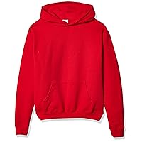 Hanes Boys' EcoSmart Fleece Hoodie, Hooded Sweatshirt for Boys, Pullover Sweatshirt