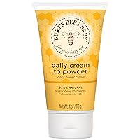 Baby 2-in-1 Diaper Cream and Powder with Shea Butter, Pediatrician Tested, 4 Ounces