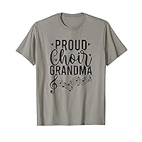 Proud Choir Grandma Of A Choir Member Choir Grandmother T-Shirt