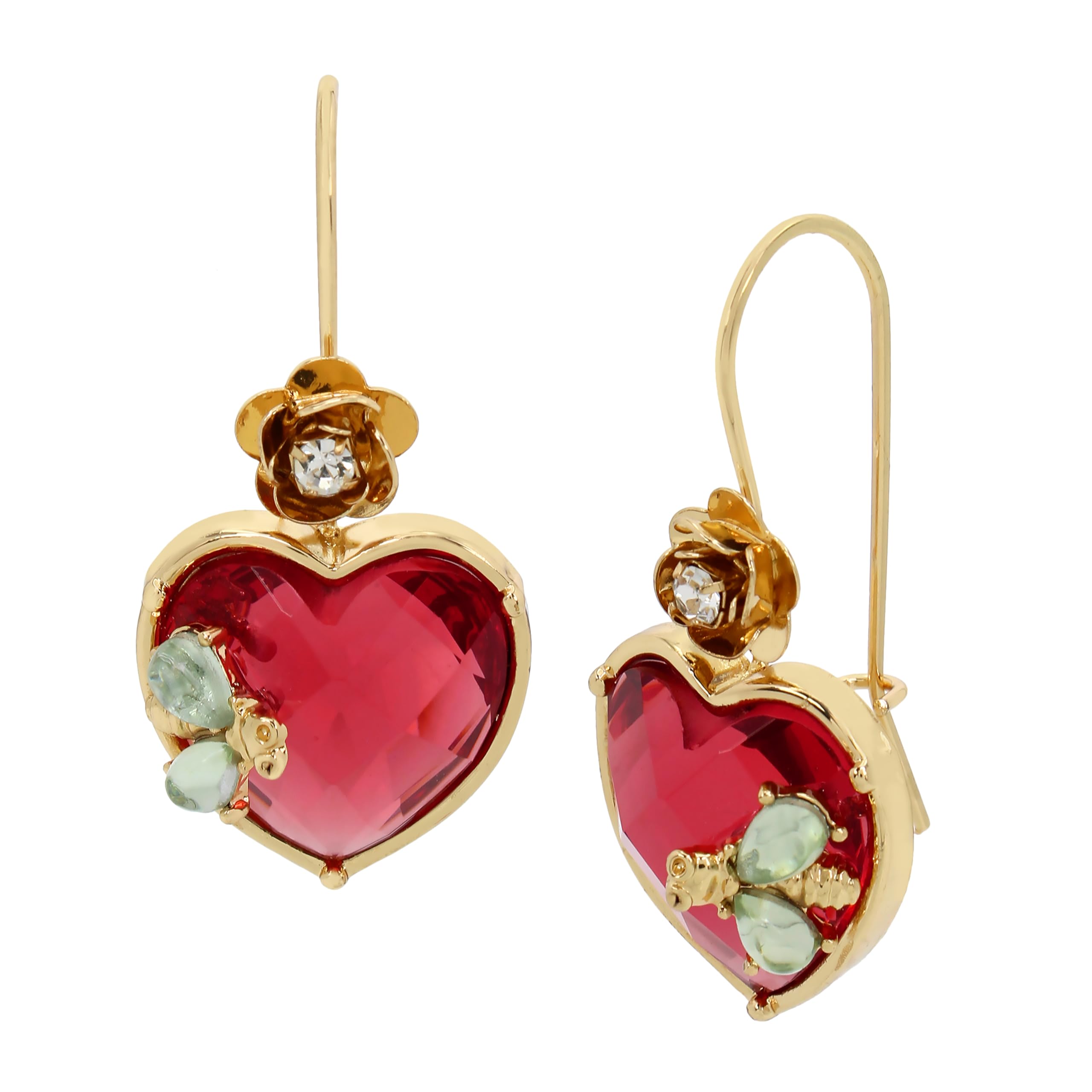 Heart Drop Earrings