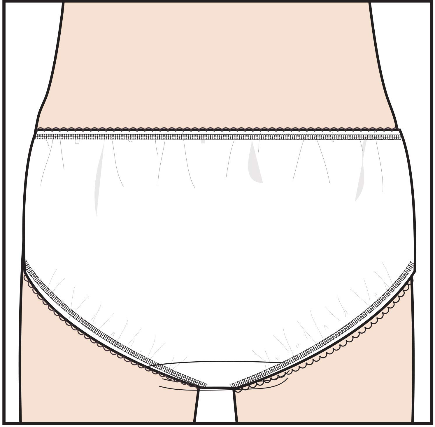 Disney Girls' Wish 100% Combed Cotton 7-Pack Underwear in Sizes 4, 6, 8