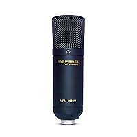 Marantz Professional MPM-1000U | Large Diaphragm USB Condenser Microphone for Podcasting & Recording, Including USB Cable & Mic Clip