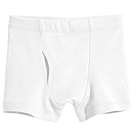 City Threads Boys Boxer Briefs 100% Organic Cotton Underwear Made in USA, Single