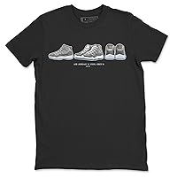 11 Prelude 11 Retro Cool Grey Design Sneaker Matching T-Shirt
