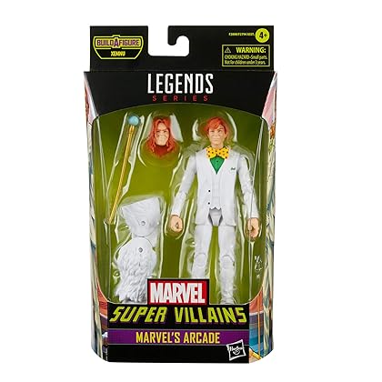 Marvel Hasbro Legends Series 6-inch Collectible Arcade Action Figure and 2 Accessories