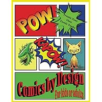Comics by Design: Template Book for Crafting Dynamic Stories in Panels
