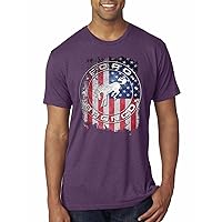 US Flag Ford Bronco Cars and Trucks T-Shirt