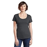 District Made Ladies Perfect Weight Scoop Tee. DM106L