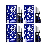 Sweetheart Long Lasting Imported Eau De Perfume (Blue, 60ml) - Pack of 4