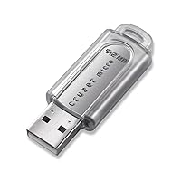 SanDisk Cruzer Micro 512 MB USB 2.0 Flash Drive (SDCZ4-512-A10, Retail Package)