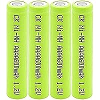 Rechargeable Lithium Batte Rechargeable Ni Mh AAAA Batteries 1.2V Ni Mh Battery 600Mah for Am4 Lr61 Led Flashlight Mini Fan
