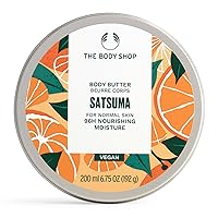 The Body Shop Satsuma Body Butter – Nourishing & Moisturizing Skincare for Normal Skin – Vegan – 6.75 oz