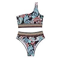 Cute Swimsuits for Teens Two Piece Green Swimsuits for Women Goth Swimsuit Coverup Emerald Green Bikini for Wo