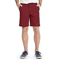Hat and Beyond Mens Flat Front Summer Shorts Casual Twill Classic Skinny Fit Cotton Shorts