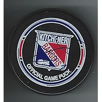 Jerry D'Amigo Signed Kitchener Rangers Official Game Puck - Autographed NHL Pucks