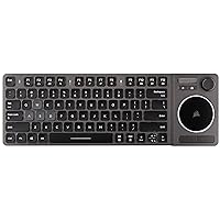 Corsair K83 Wireless Keyboard - Bluetooth and USB - Works w/ PC, Smart TV, Streaming Box - Backlit LED