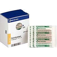 First Aid Only - FAE3000 Patch Bandages, 1 1/2 x1 1/2, 10 Count