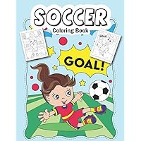 Soccer Coloring Book: for kids